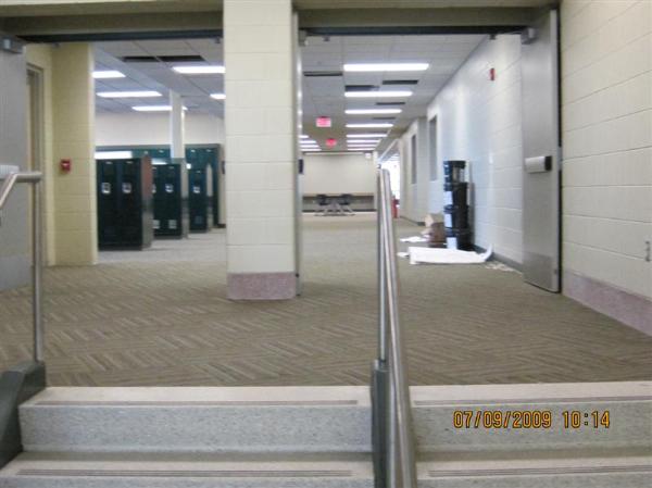 Stairway to 8th Grade Classrooms